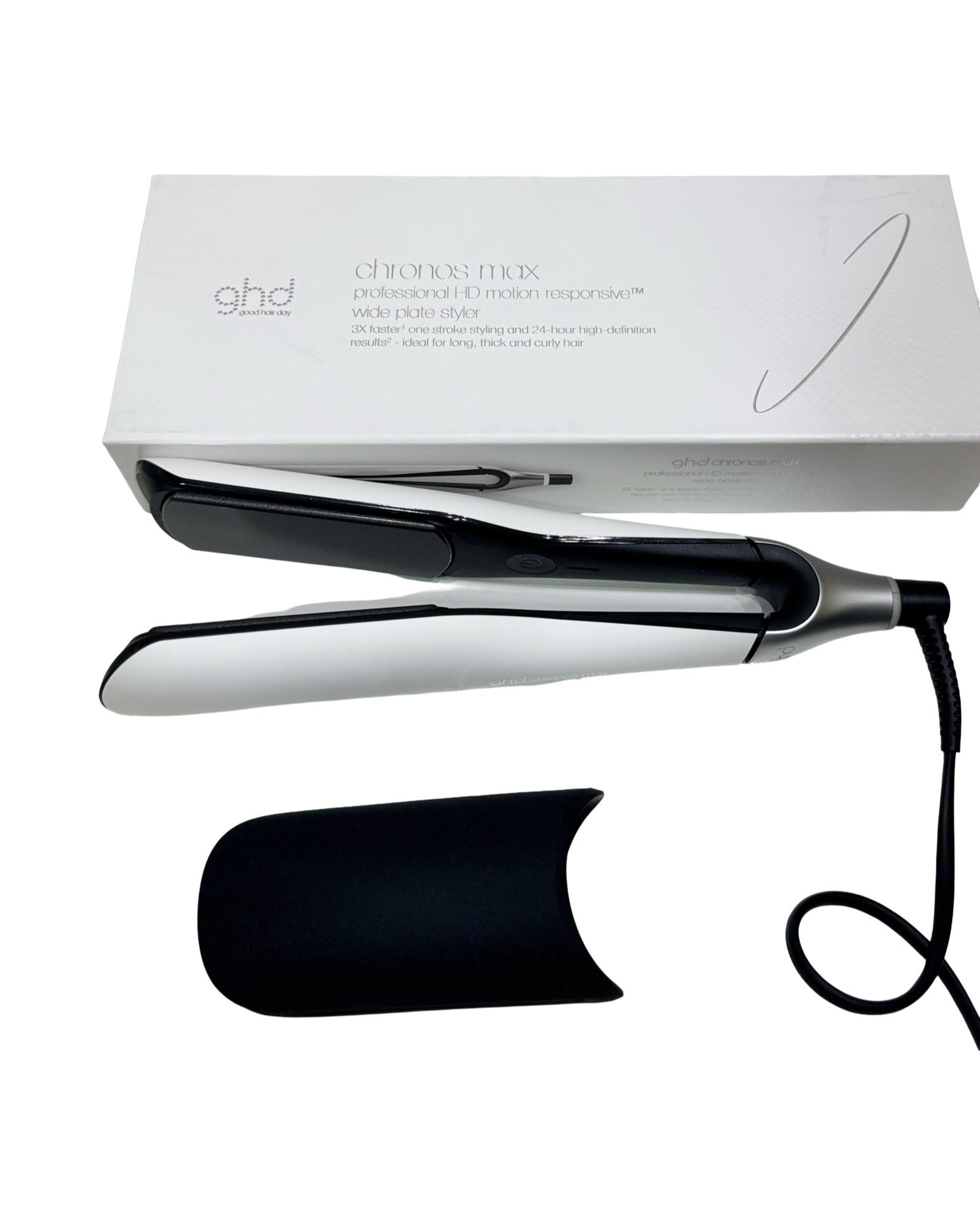 ✨ GHD Chronos Max White 🤍 – Piastra professionale