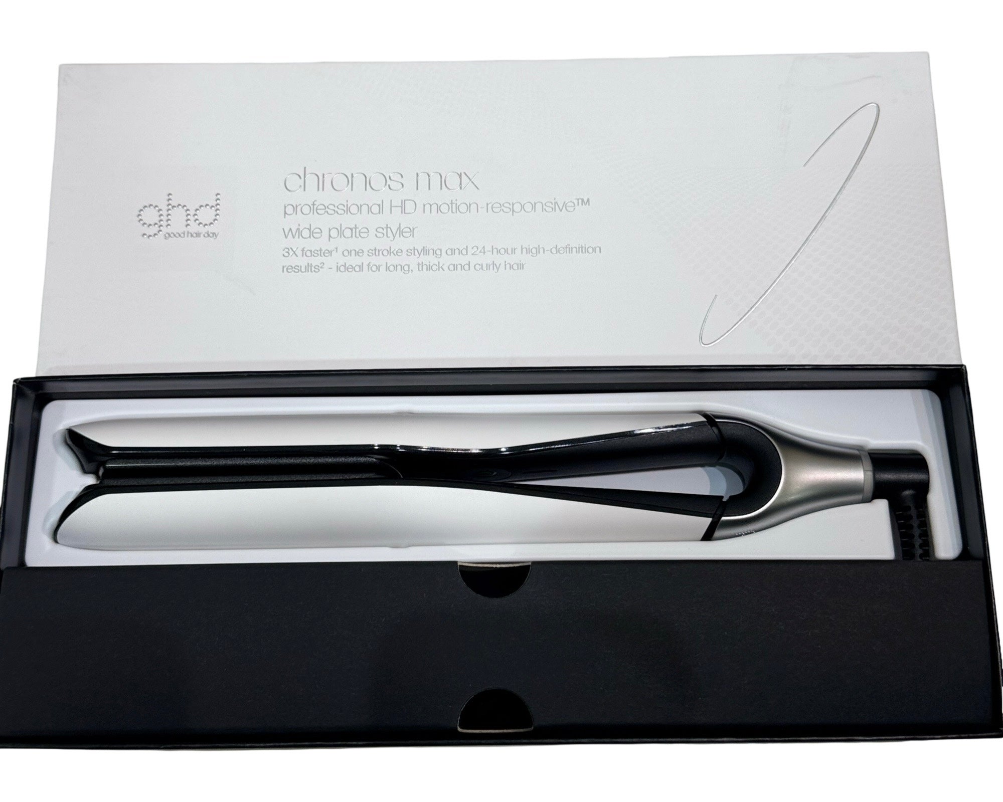 ✨ GHD Chronos Max White 🤍 – Piastra professionale